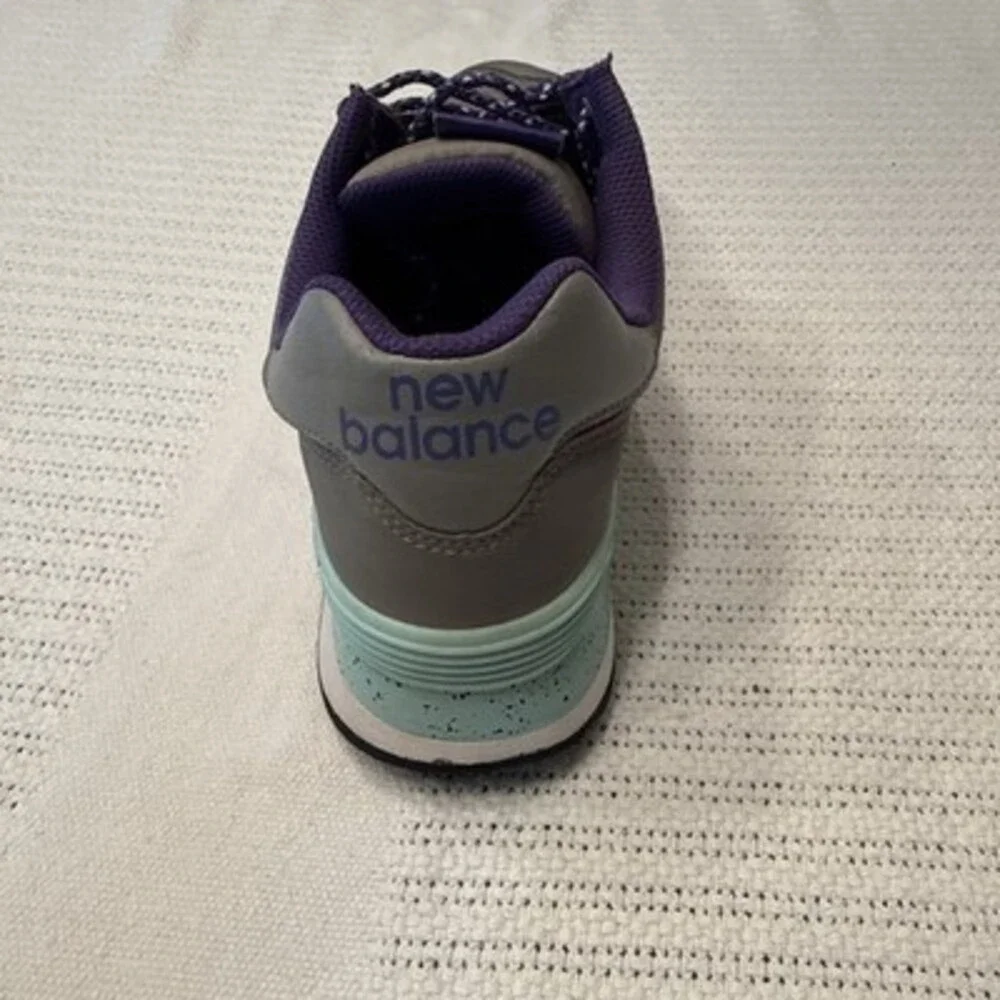 New Balance 574 Marblehead Prism Purple Grey Women's 10 Running Shoe WL574WOA